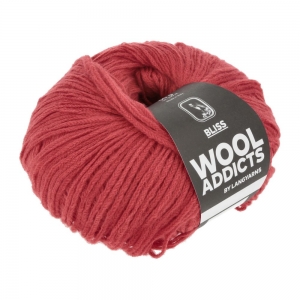 WoolAddicts by Lang Yarns Bliss - Pelote de 50 gr - Coloris 0060 Pomegranate
