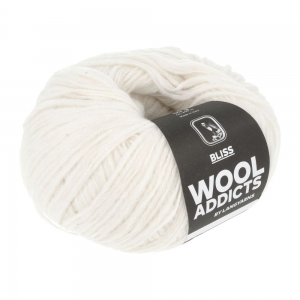 WoolAddicts by Lang Yarns Bliss - Pelote de 50 gr - Coloris 0094 Écru