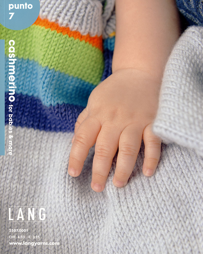 Modèles du livret Lang Yarns Punto 7 Cashmerino for babies and more