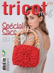 Revue Tricot Mag n°21 - Spécial sacs au crochet