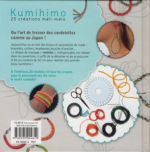 Kumihimo, 25 créations méli-mélo - Dessain et Tolra
