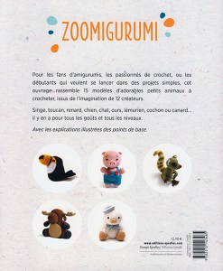 Zoomigurumi, 15 modèles d\'animaux au crochet - Eyrolles