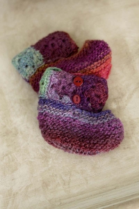 234/05-3 Chaussons en Lang Yarns Mille Colori Baby