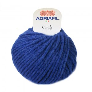 Adriafil Candy - Pelote de 100 gr - 45 bleu