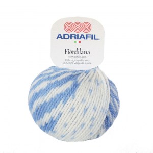 Adriafil Fiordilana - Pelote de 50 gr - 68 Bleu ciel