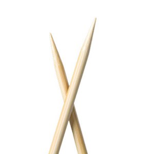 Aiguilles circulaires 40 cm en bambou pointes fines Takumi - Clover