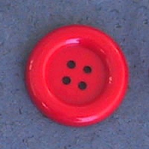 Bouton clown 51 mm - Rouge