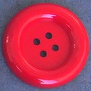 Bouton clown 70 mm - Rouge