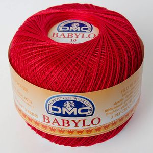 DMC Babylo 50 gr n°10 475 - Rouge écarlate