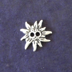 Bouton en métal Edelweiss 20 mm