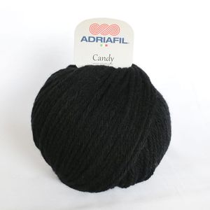 Adriafil Candy - Pelote de 100 gr - 39 noir
