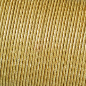 Cordelette de coton ciré 6 m, diam 1 mm - Beige