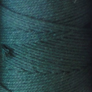 Coton à macramé 0,5 mm - Bobine de 50 gr - Coloris Vert foncé
