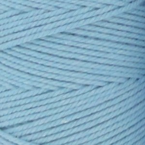 Coton à macramé 1 mm - Bobine de 200 gr - Coloris Bleu ciel