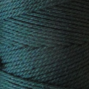 Coton à macramé 1 mm - Bobine de 200 gr - Coloris Vert foncé