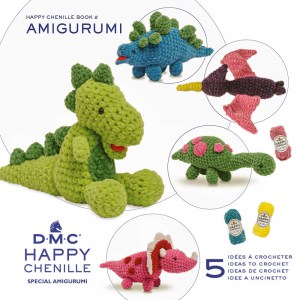 DMC Happy Chenille - Book 2 Dinosaures
