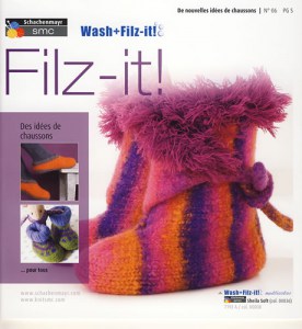 Revue Filz-it n°6 : De nouvelles idées de chaussons