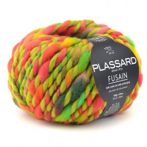 Plassard Fusain - Pelote de 100 gr - Coloris 01