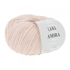 Lang Yarns Amira - Pelote de 50 gr - Coloris 0109 Quartz Rose