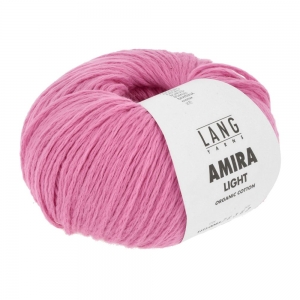 Lang Yarns Amira Light - Pelote de 50 gr - Coloris 0085 Pink
