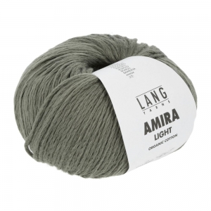 Lang Yarns Amira Light - Pelote de 50 gr - Coloris 0097 Olive