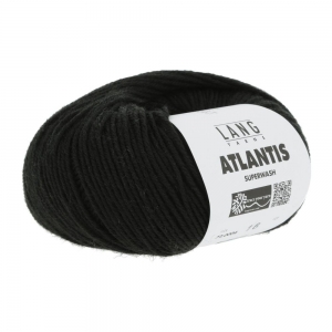 Lang Yarns Atlantis - Pelote de 50 gr - Coloris 0004 Noir