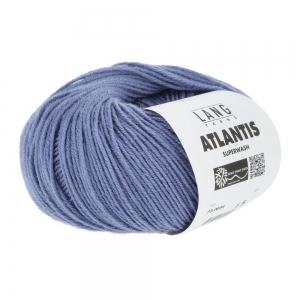 Lang Yarns Atlantis - Pelote de 50 gr - Coloris 0034 Bleu