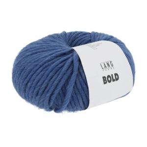 Lang Yarns Bold - Pelote de 100 gr - Coloris 0006 Bleu
