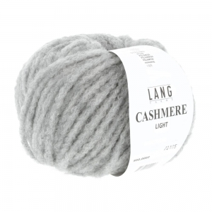 Lang Yarns Cashmere Light - Pelote de 25 gr - Coloris 0003 Gris Clair Mélangé