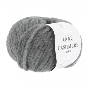 Lang Yarns Cashmere Light - Pelote de 25 gr - Coloris 0005 Gris Mélangé