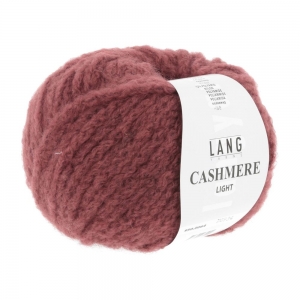 Lang Yarns Cashmere Light - Pelote de 25 gr - Coloris 0064 Bordeaux