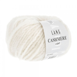 Lang Yarns Cashmere Light - Pelote de 25 gr - Coloris 0094 Écru