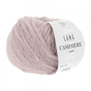 Lang Yarns Cashmere Light - Pelote de 25 gr - Coloris 0109 Quartz Rose