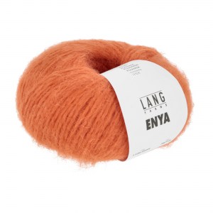 Lang Yarns Enya - Pelote de 50 gr - Coloris 0059 Orange