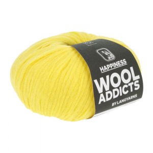 WoolAddicts by Lang Yarns Happiness - Pelote de 50 gr - Coloris 0049 Sunflower