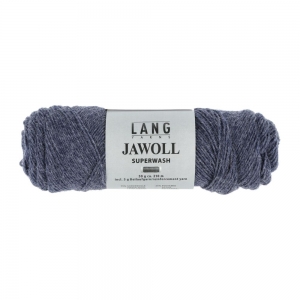 Lang Yarns Jawoll - Pelote de 50 gr - Coloris 0069 Mélé Bleu