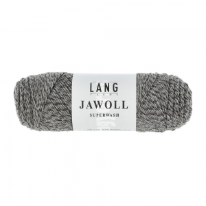 Lang Yarns Jawoll - Pelote de 50 gr - Coloris 0124 Gris/Marron Mouliné