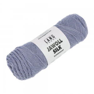 Lang Yarns Jawoll Silk - Pelote de 50 gr - Coloris 0134 Jeans Clair