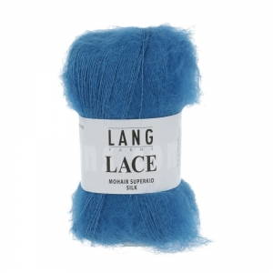 Lang Yarns Lace - Pelote de 25 gr - Coloris 0006 Bleu