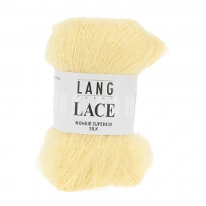 Lang Yarns Lace - Pelote de 25 gr - Coloris 0013 Jaune