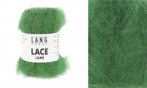 Lang Yarns Lace Lamé - Pelote de 25 gr - Coloris 0017 Vert Feuille