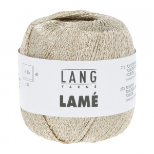 Lang Yarns Lamé 38 - Pelote de 25 gr - Coloris 0022 Or