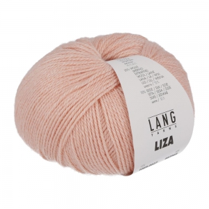 Lang Yarns Liza - Pelote de 50 gr - Coloris 0027 Saumon