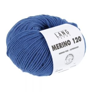 Lang Yarns Merino 120 - Pelote de 50 gr - Coloris 0031 Royal