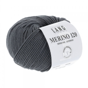 Lang Yarns Merino 120 - Pelote de 50 gr - Coloris 0203 Pierre