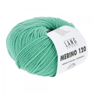 Lang Yarns Merino 120 - Pelote de 50 gr - Coloris 0373 Reseda