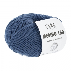 Lang Yarns Merino 150 - Pelote de 50 gr - Coloris 0034