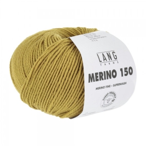 Lang Yarns Merino 150 - Pelote de 50 gr - Coloris 0050