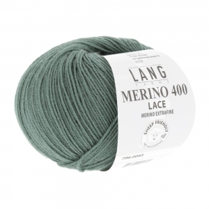 Lang Yarns Merino 400 Lace - Pelote de 25 gr - Coloris 0093 Lierre