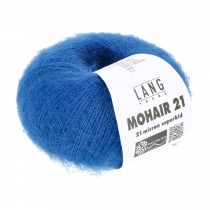Lang Yarns Mohair 21 - Pelote de 25 gr - Coloris 0006 Royal